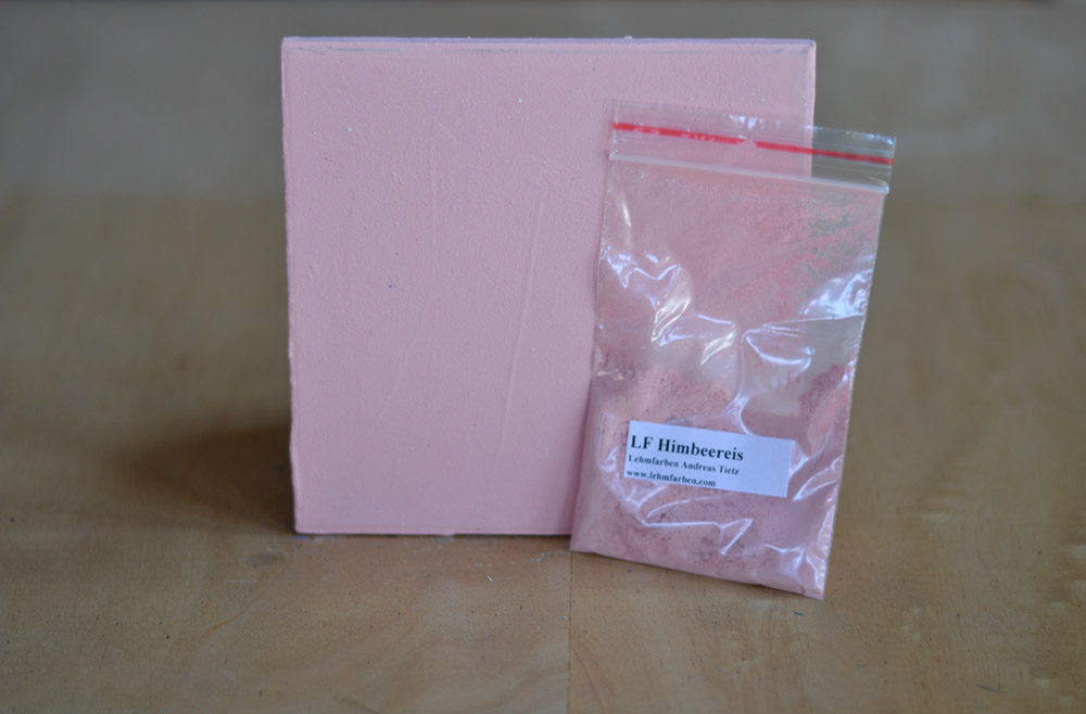 Bild 1 von Lehmfarbe Himbeereis (Rosa)  / (Menge) 0,25 kg