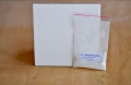 Lehmstreichputz Gänseblümchen (weiß)  / (Menge) 0,25 kg