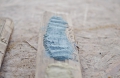 Bild 2 von Lehmfarbe Azul Macaubas samtrau (Türkis-Grau)